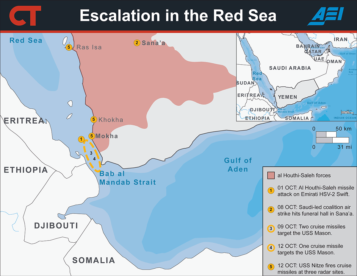 Escalation In The Red Sea Yemen's Civil War, Iran, And Saudi Arabia