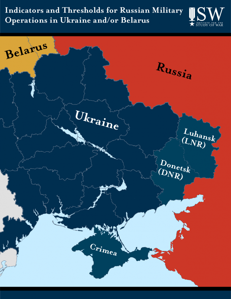 Indicators And Thresholds For Russian Military Operations In Ukraine ...