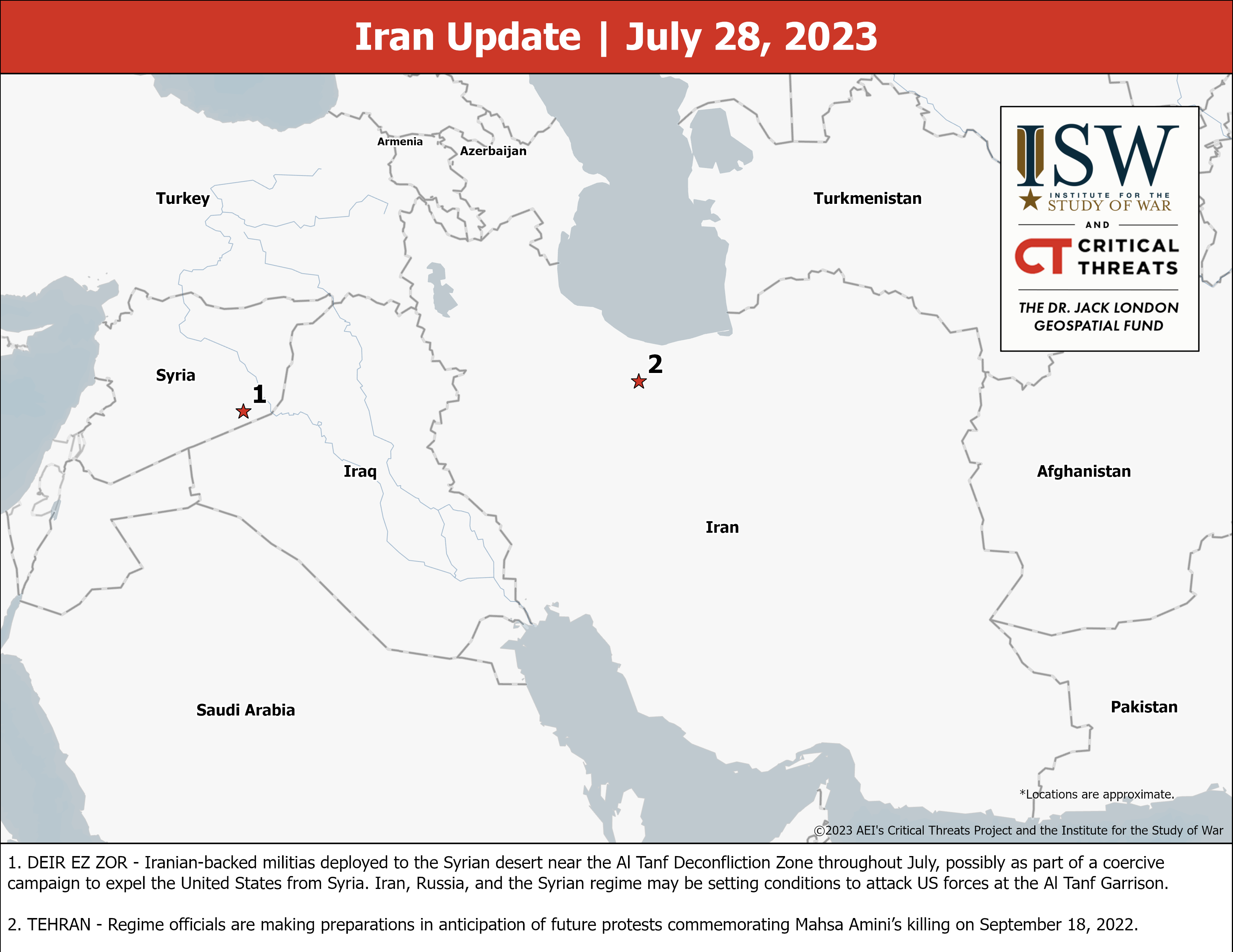 Iran Update, July 28, 2023 | Critical Threats