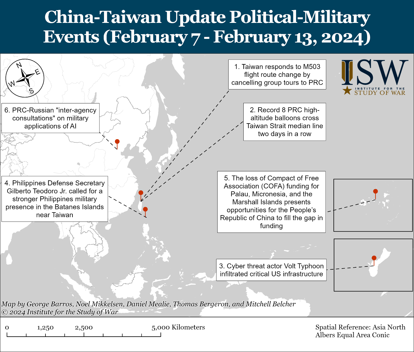 China Taiwan Weekly Update, February 15, 2024 Critical Threats