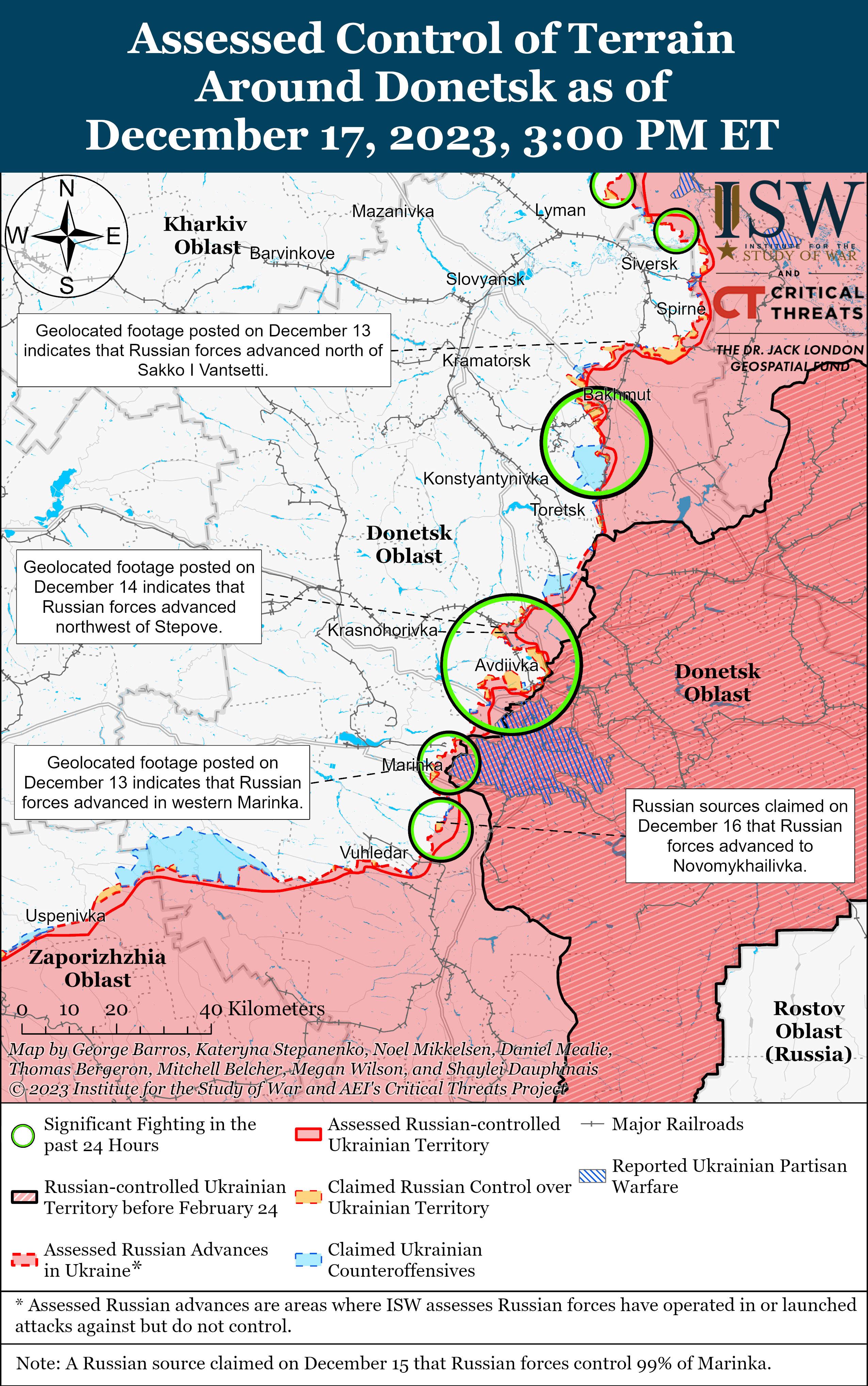Russian Offensive Campaign Assessment, August 11, 2023