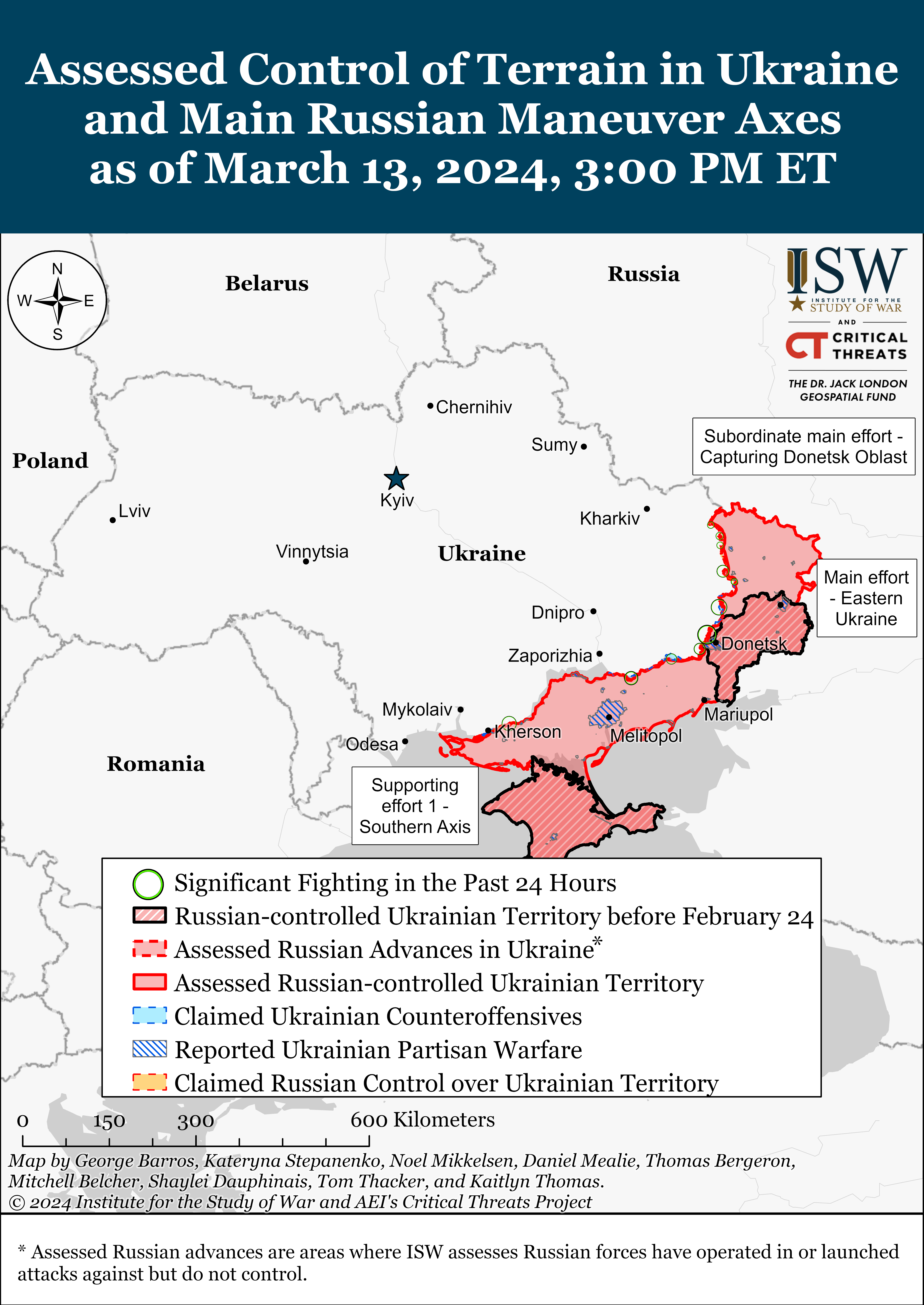 Russian Offensive Campaign Assessment, March 13, 2024 | Critical Threats