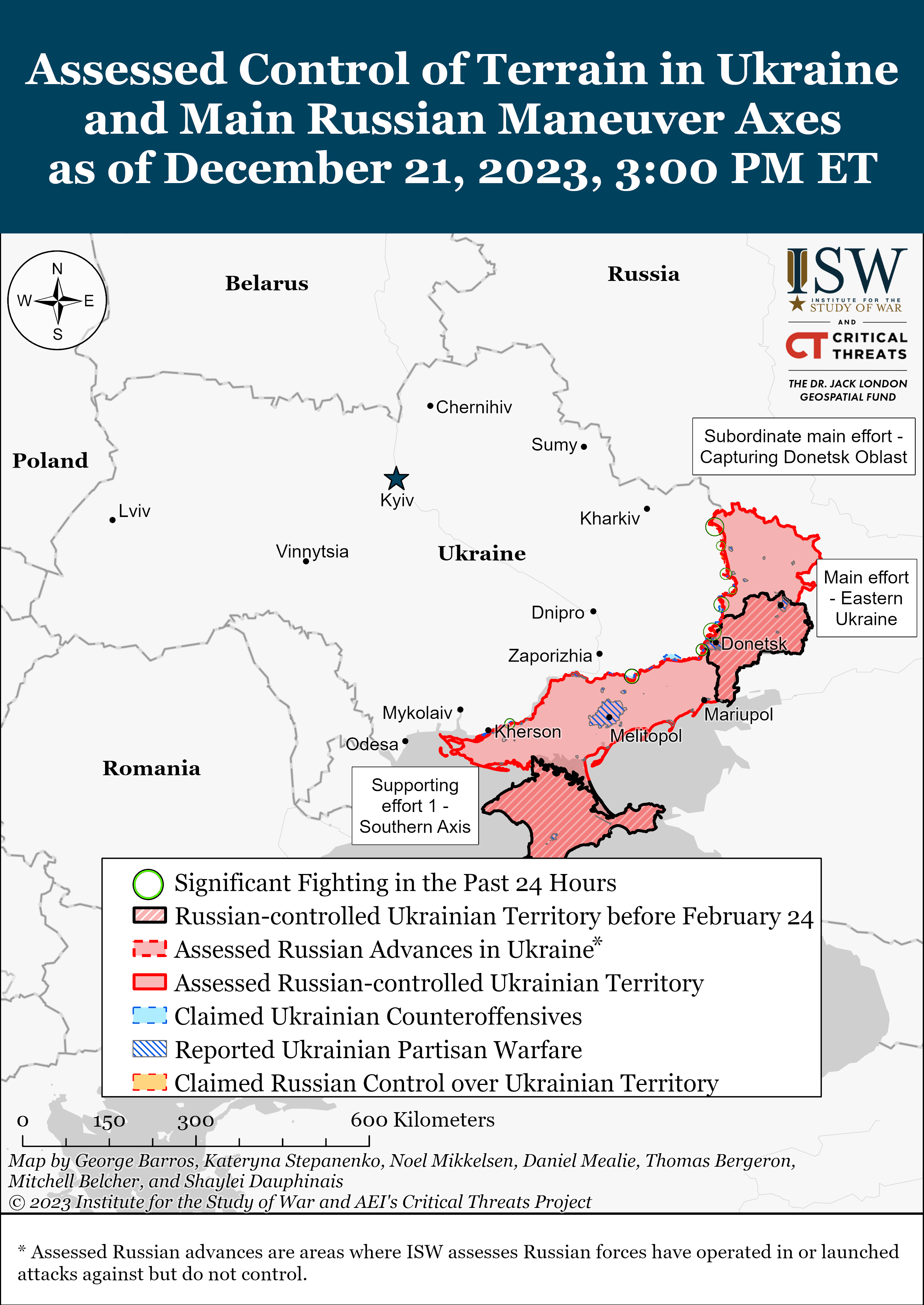 Russian Offensive Campaign Assessment, December 21, 2023