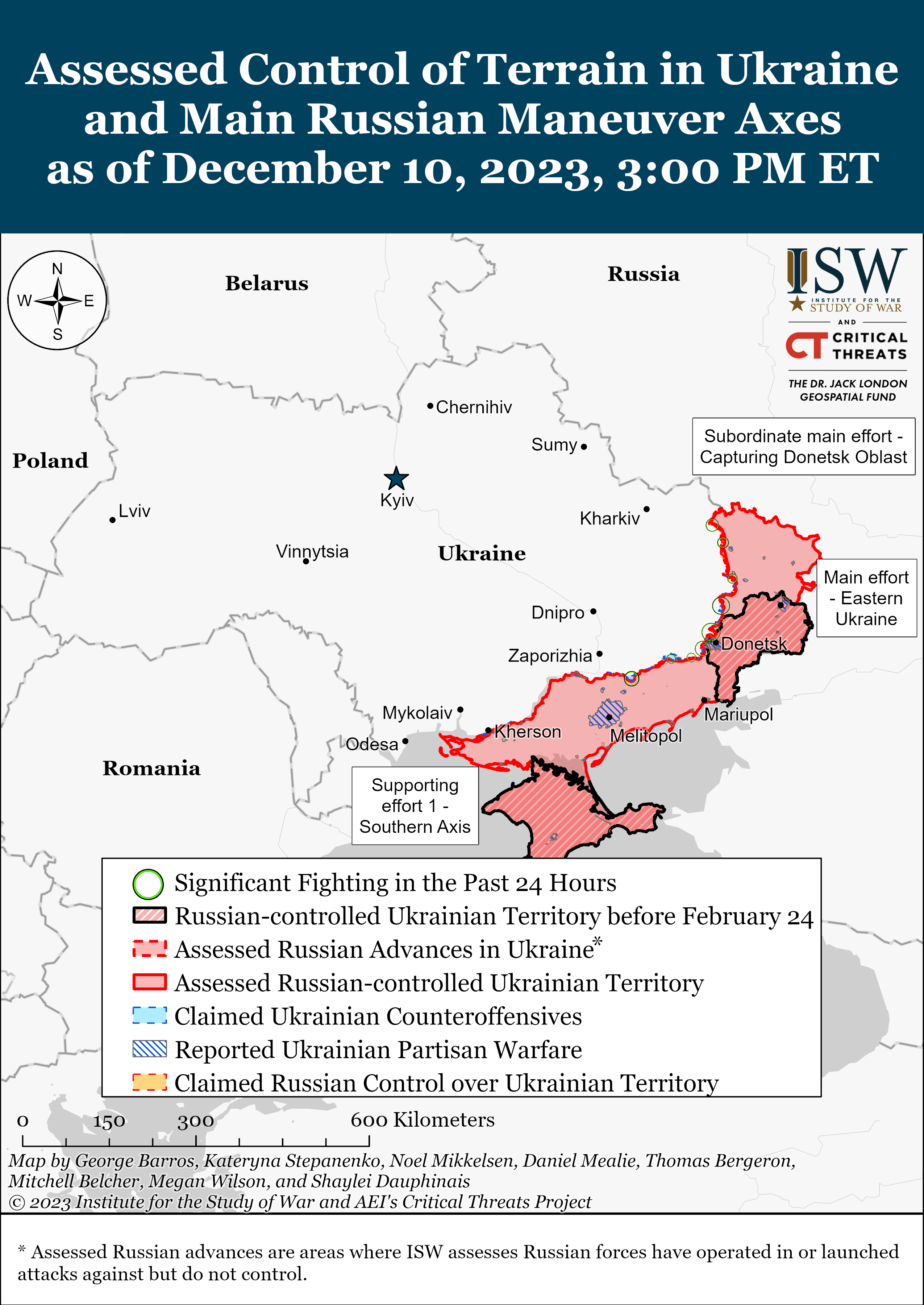 Russian Offensive Campaign Assessment, December 5, 2023